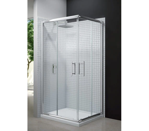 Merlyn 6 Series Corner Double Sliding Door Shower Enclosure 900 X 1900mm 3 Merlyn 6 Series Corner Double Sliding Door Shower Enclosure 900 X 1900mm
