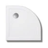 Lakes Low Profile 45mm ABS Stone Resin White Tray With Waste -Duravit Store ABS Stone Quadrant Tray 1 mn