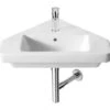 Roca Dama-N Wall Hung White Corner Basin 650mm With Fixing Kit - 32778C000 -Duravit Store M 2015 1 17 17 50 38 52