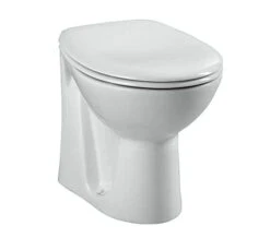 VitrA Layton White 480mm Back-To-Wall WC Pan