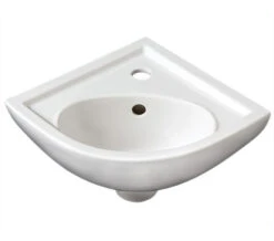 RAK Compact 1 Tap Hole 440mm Wall Hung Corner Basin White - COMCNRB1 -Duravit Store M 2015 2 18 6 52 29 120