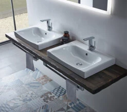 Roper Rhodes Breathe Single Tap Hole Countertop Basin White