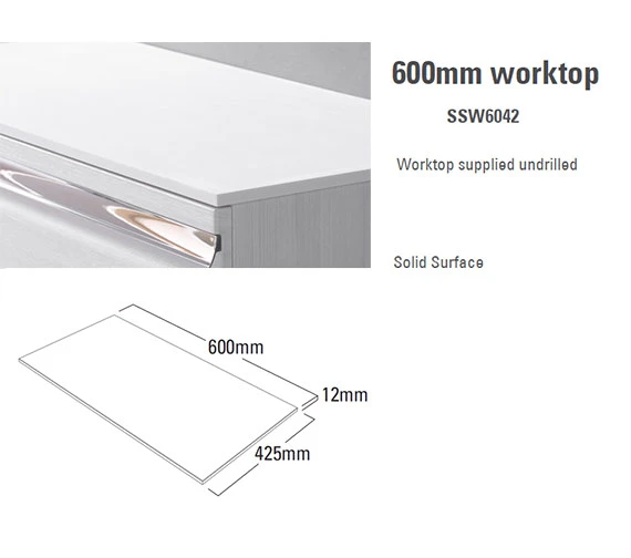 Roper Rhodes Pursuit 600 X 370mm Wall Mounted Unit 10 Roper Rhodes Pursuit 600 X 370mm Wall Mounted Unit - Image 8