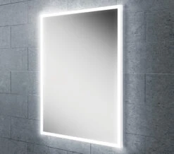 HIB Globe 50 Steam Free LED Mirror With Ambient Lighting 500 X 700mm