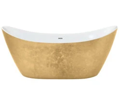 Heritage Hylton Freestanding Copper Effect Acrylic Bath 1735 X 730mm -Duravit Store M 2015 4 6 7 35 16 730