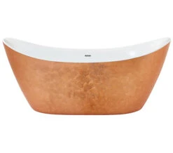 Heritage Hylton Freestanding Copper Effect Acrylic Bath 1735 X 730mm -Duravit Store M 2015 4 6 7 8 2 284