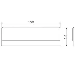 Twyford Endurance 1700mm White Front Bath Panel - PP2181WH -Duravit Store M 2015 8 12 10 55 47 951