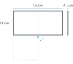 HIB Globe 120 LED Ambient Mirror 1200 X 600mm -Duravit Store M 2016 1 21 5 12 3 451