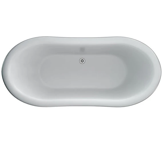 Burlington Bateau 1640 X 700mm White Double Ended Freestanding Bath 6 Burlington Bateau 1640 X 700mm White Double Ended Freestanding Bath - Image 4