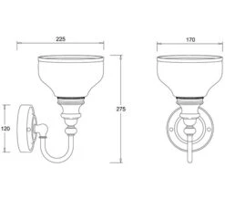 Burlington Light With Chrome Base And Opal Glass Cup Shade -Duravit Store M 2016 11 12 7 31 31 909
