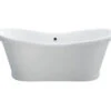 Burlington Admiral 1775 X 885mm White Freestanding Soaking Bath