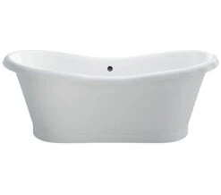 Burlington Admiral 1775 X 885mm White Freestanding Soaking Bath