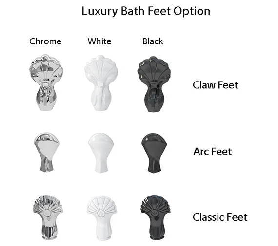 Burlington Bateau 1640 X 700mm White Double Ended Freestanding Bath 8 Burlington Bateau 1640 X 700mm White Double Ended Freestanding Bath - Image 6