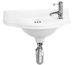 Burlington Wall Mounted Curved Cloakroom Basin -Duravit Store M 2016 11 9 12 6 1 207