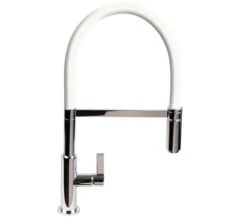 1810 Company Spirale Chrome Flexible Spout Kitchen Mixer Tap With Hose