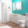 Nuie Mayford 1060mm Wide Floor Standing 2 Door 3 Drawer Unit And Basin -Duravit Store M 2016 3 26 4 57 50 974