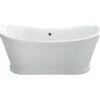 Burlington Admiral 1650 X 710mm White Freestanding Soaking Bath