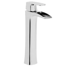 Roper Rhodes Sign Tall Basin Mixer Tap Chrome With Click Waste