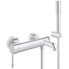 Grohe Essence New Wall Mount Chrome Bath Shower Mixer Tap With Kit -Duravit Store M 2016 5 10 7 31 47 121