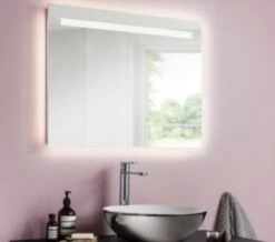 Crosswater Radiance Ambient Illuminated Modern Mirror - 800 X 600mm