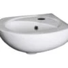 Nuie Melbourne 450 X 445mm White Corner Wall Hung Basin 1 Nuie Melbourne 450 X 445mm White Corner Wall Hung Basin -Duravit Store M 2016 9 15 13 37 57 901