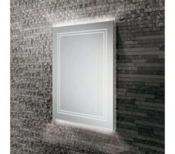 HIB Outline 50 Portrait LED Ambient Mirror 500 X 700mm