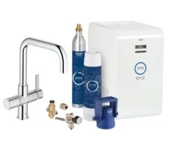 Grohe Blue Professional Kitchen Sink Mixer Tap With Starter Kit
