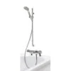 Aqualisa Midas 220 Chrome Thermostatic Bath Shower Mixer Tap With Slide Rail Kit -Duravit Store M 2017 1 5 9 30 40 520