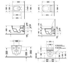Duravit Darling New 370mm Wall Mounted Toilet -Duravit Store M 2017 10 11 11 31 58 265