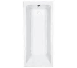 Carron Quantum 5mm Top-Quality Single Ended White Acrylic Bath 1700 X 800mm
