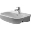 Duravit D-Code 550mm Semi-Recessed Washbasin 2 Duravit D-Code 550mm Semi-Recessed Washbasin -Duravit Store M 2017 12 11 11 0 2 685