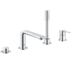 Grohe Lineare 4 Hole Single Lever Bath Combination