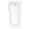 Trojan Concert P Shaped Encapsulated Baseboard Shower Bath White -Duravit Store M 2017 12 19 13 5 7 744