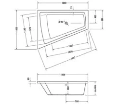 Duravit Paiova Built In Bath With One Backrest Slope -Duravit Store M 2017 12 25 7 44 26 189
