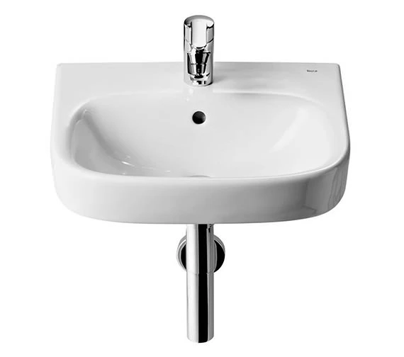 Roca Debba White 350 X 300mm Wall Hung Basin With 1 Tap Hole 5 Roca Debba White 350 X 300mm Wall Hung Basin With 1 Tap Hole - Image 3