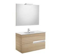Roca Victoria-N Gloss White 800 X 565mm Vanity Unit Pack With Mirror And Spotlight -Duravit Store M 2017 3 24 6 33 45 590