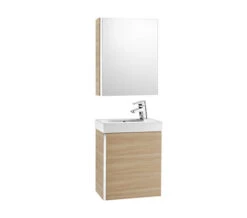 Roca Mini 450mm Vanity Unit With Basin And Mirror Cabinet -Duravit Store M 2017 3 3 13 47 1 268