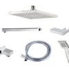 Triton Square Edge Dual Outlet Mixer Shower Combination Pack 3 - Chrome -Duravit Store M 2017 4 24 8 53 34 818
