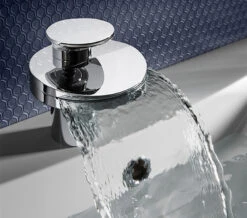 Crosswater Water Circle Monobloc Chrome Basin Mixer Tap