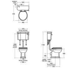 Ideal Standard Waverly White Low Level WC Pan 645mm And Cistern Pack -Duravit Store M 2017 5 24 7 23 18 733