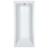 Roca The Gap Single Ended White Acrylic Bath