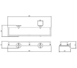Miller Stockholm Glass Shelf With Guard Rail 500mm - 602C -Duravit Store M 2017 8 1 10 10 45 397