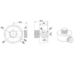 Crosswater Standard Chrome Wall Outlet -Duravit Store M 2017 8 28 12 26 1 912