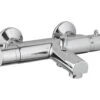 Crosswater Kai Exposed Chrome Thermostatic Bath Shower Mixer Tap