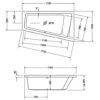 Duravit Paiova Right-Left Built-In Bath With 1 Backrest Slope -Duravit Store M 2018 1 1 10 59 30 119