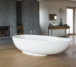 Clearwater Teardrop Grande Clearstone Freestanding Bath 1910 X 820mm