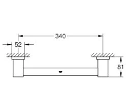 Grohe Essentials Cube Chrome Grip Bar -Duravit Store M 2018 1 19 14 4 12 996