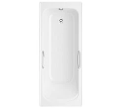 Trojan Granada 5mm Acrylic Single Ended Bath With Twin Grip - 2th