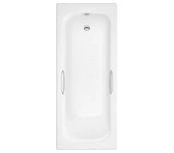 Trojan Granada II Single Ended 5mm Acrylic Bath With Twin Grip - 2th