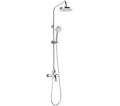 Roca Victoria Pro Chrome Single Lever Shower Column